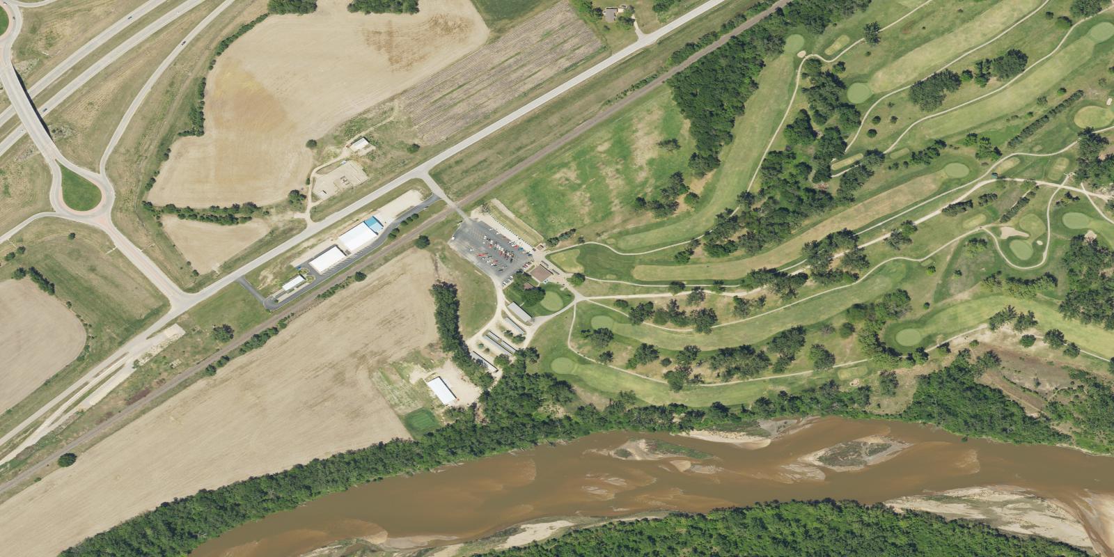 Satellite view of Stagg Hill Golf Club