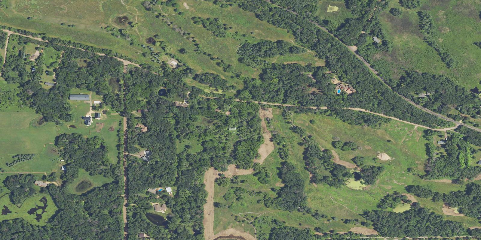 Satellite view of Stillwater Oaks Golf Course