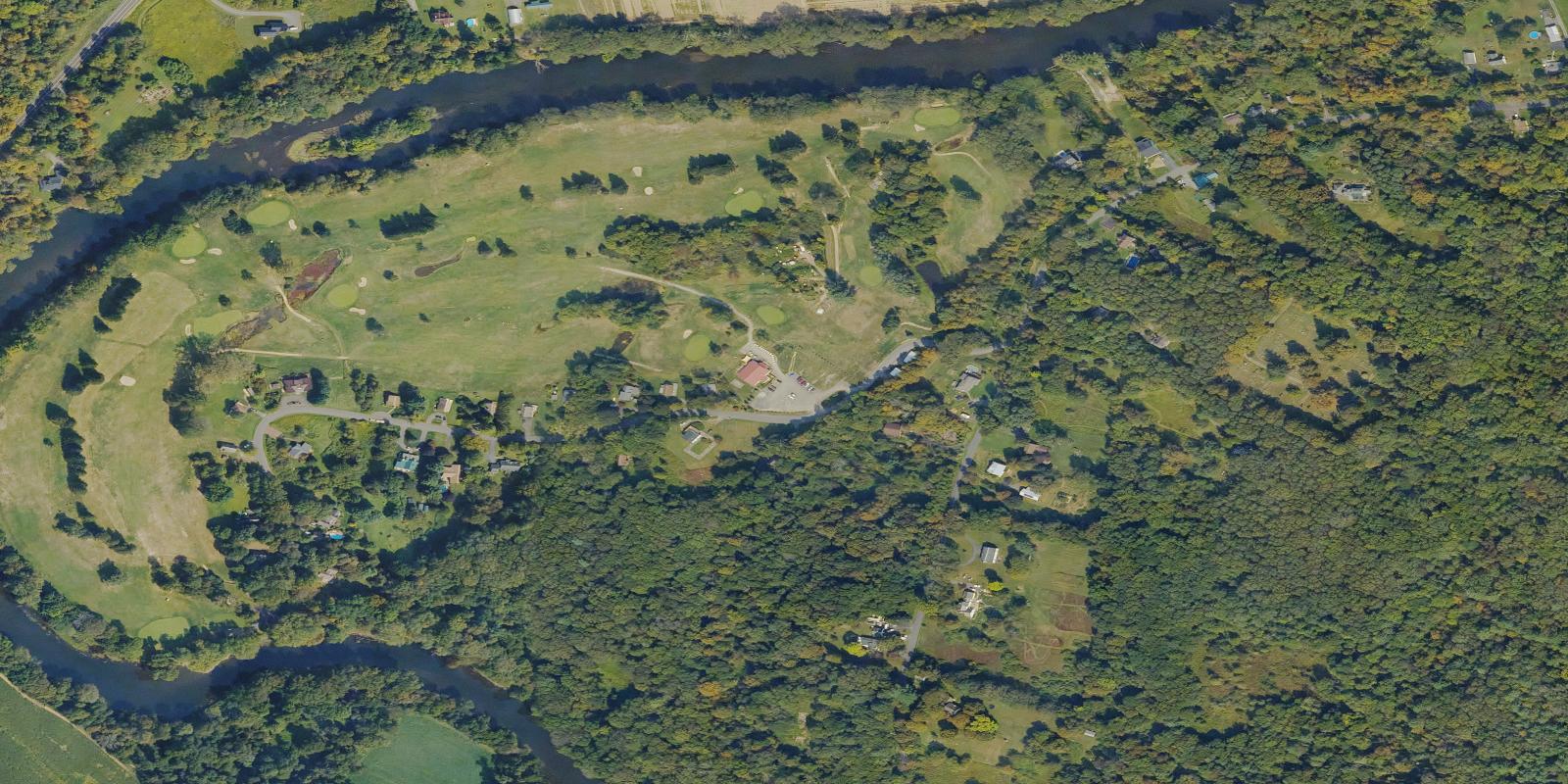 Satellite view of Stone Dock Golf Club