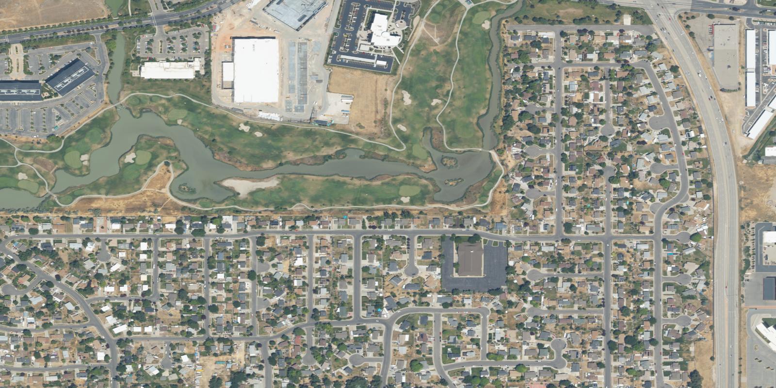 Satellite view of Stonebridge Golf Club Creekside Sunrise Course