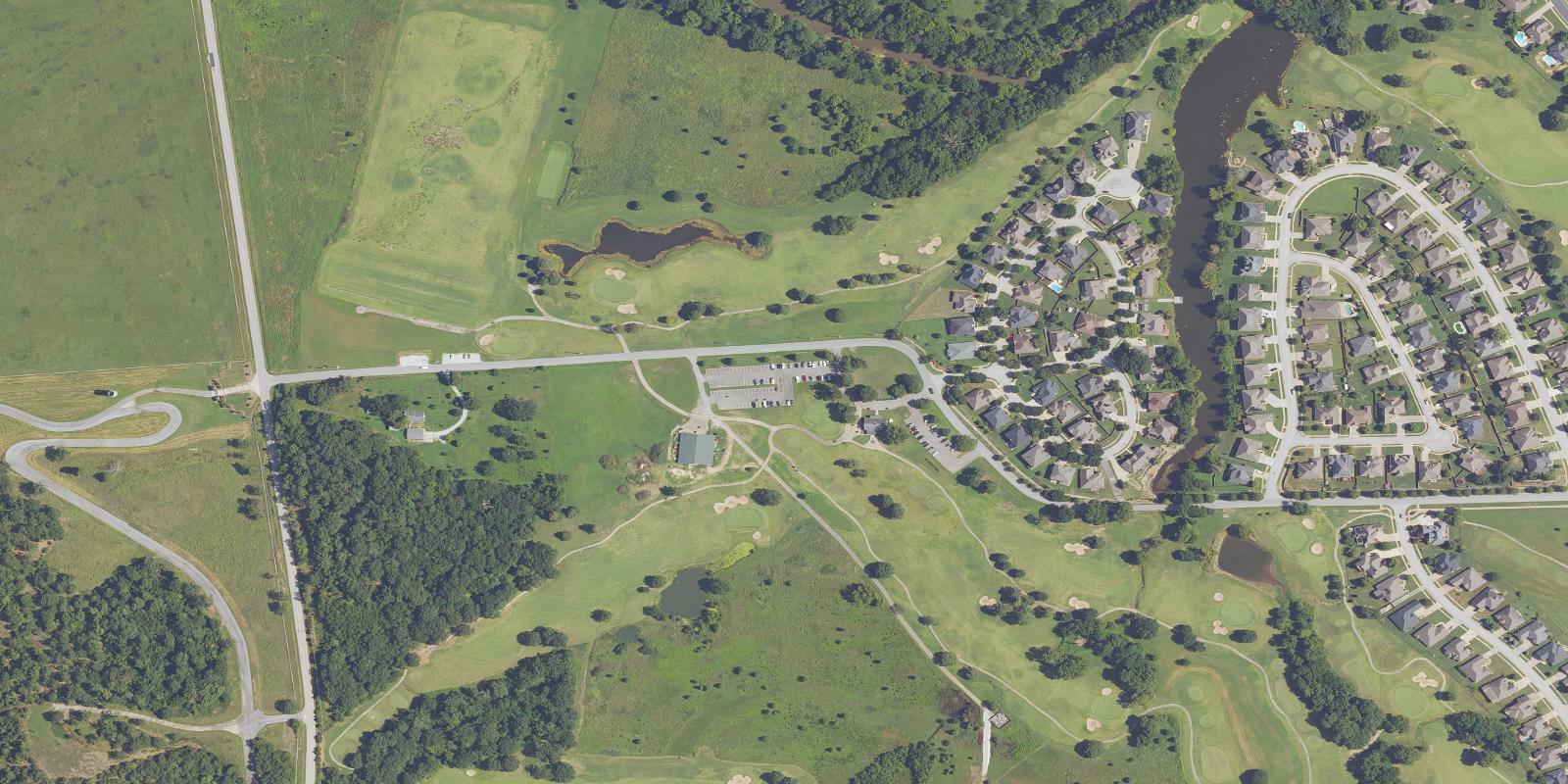 Satellite view of Stonebridge Meadows Golf Club
