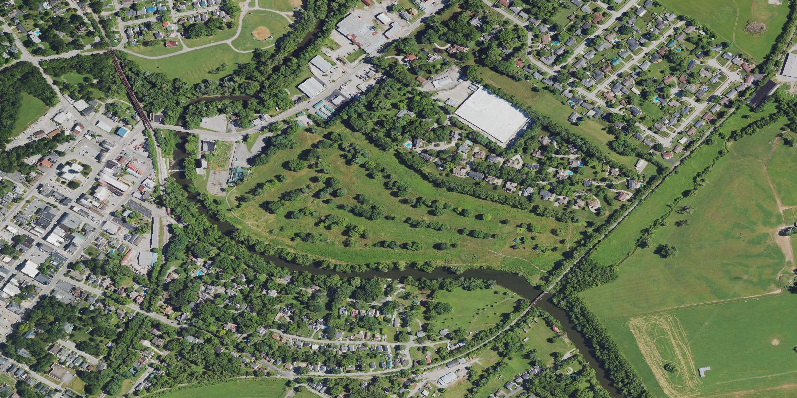 Satellite view of Stoner Creek Country Club