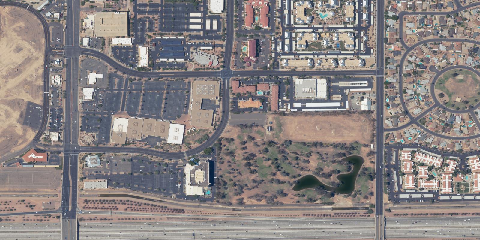 Satellite view of Stripe Show Golf Club