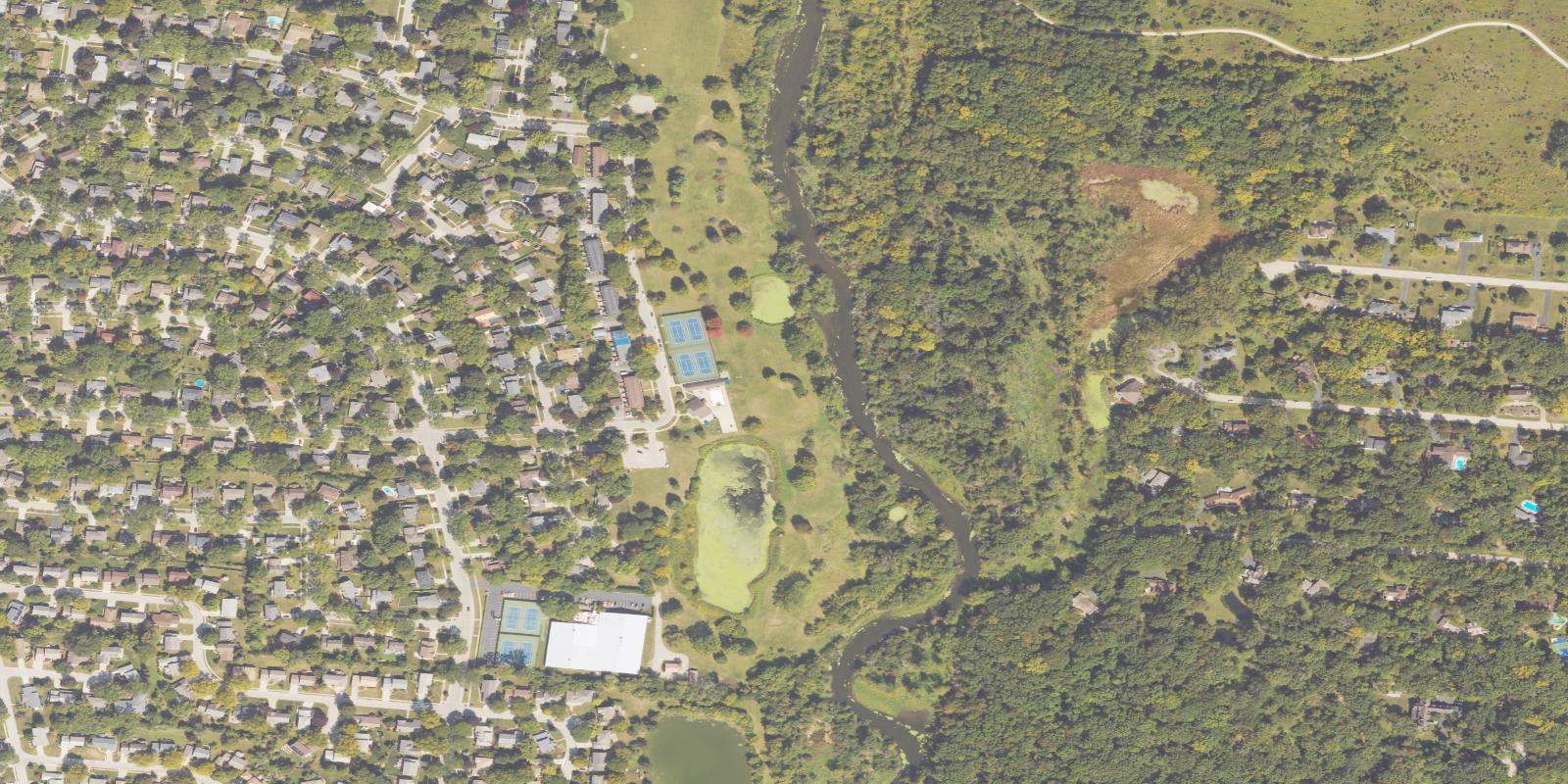 Satellite view of Studio59 Golf - Libertyville Golf Course