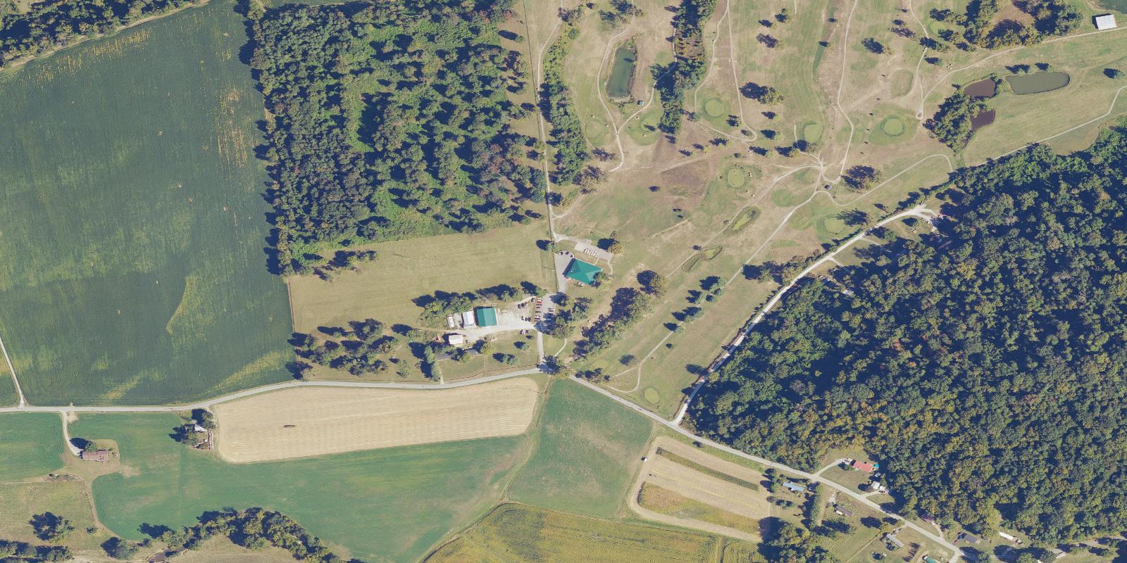 Satellite view of Sugar Bay Golf Course