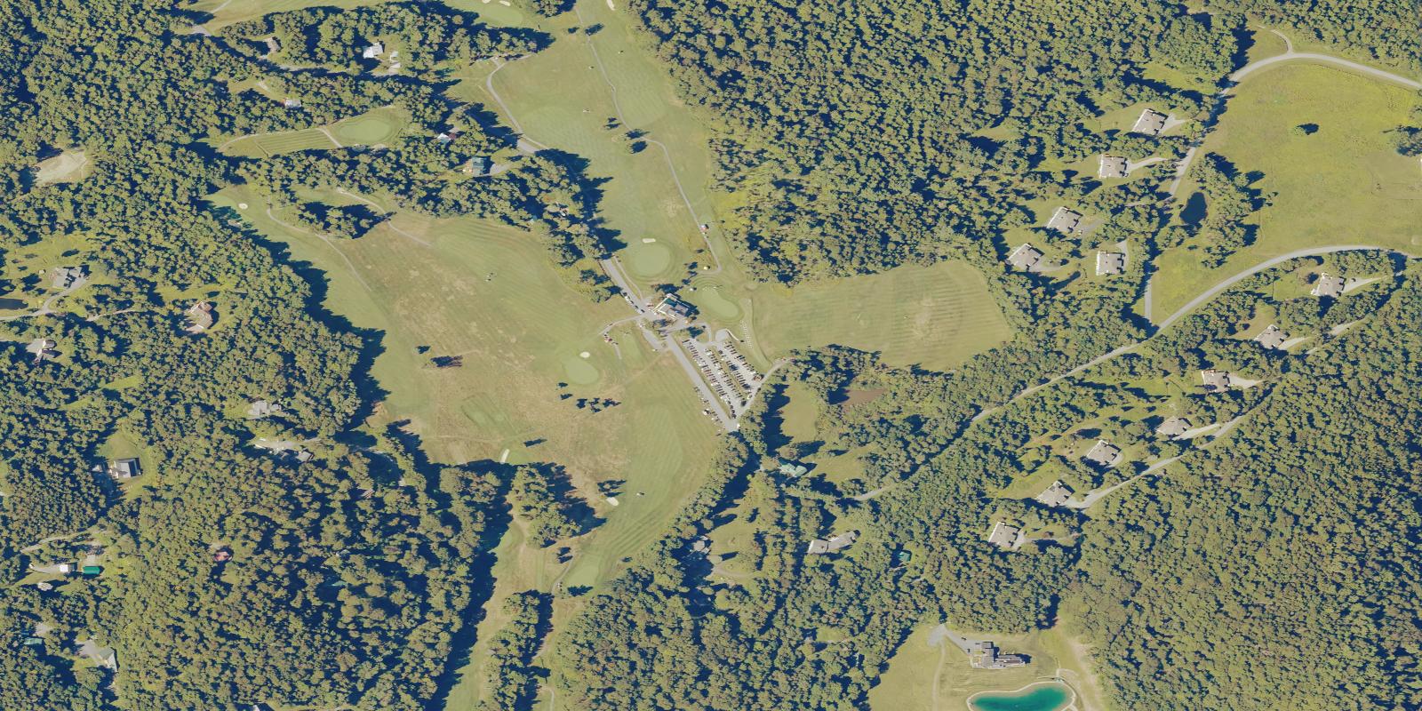 Satellite view of Sugarbush Golf Club