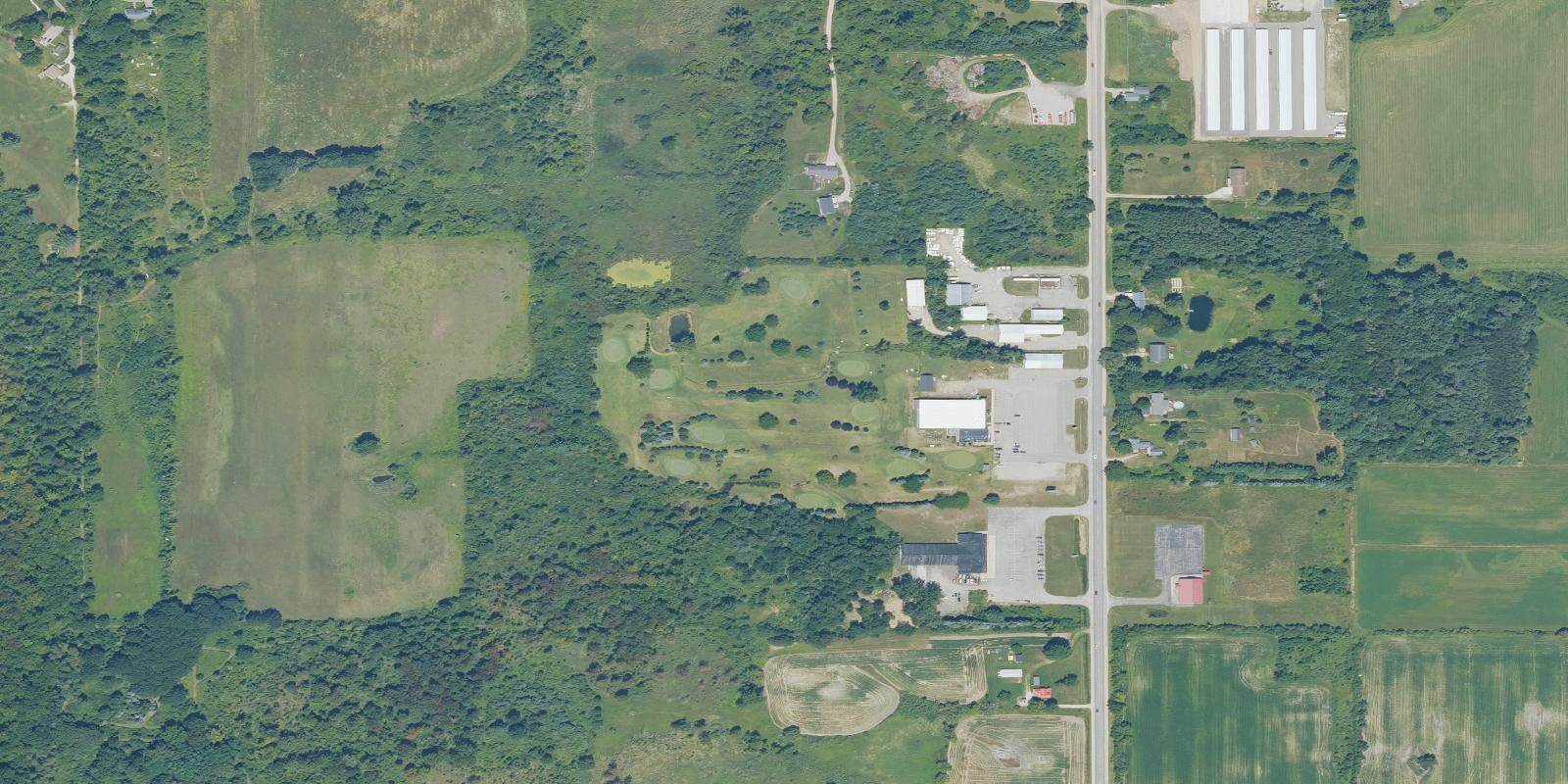 Satellite view of Summer Breeze Par Three Golf Course