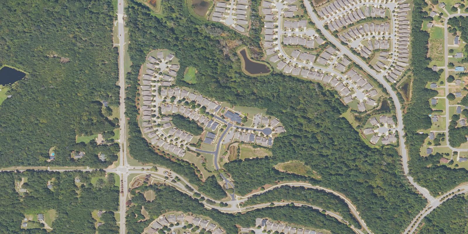 Satellite view of Sun City
