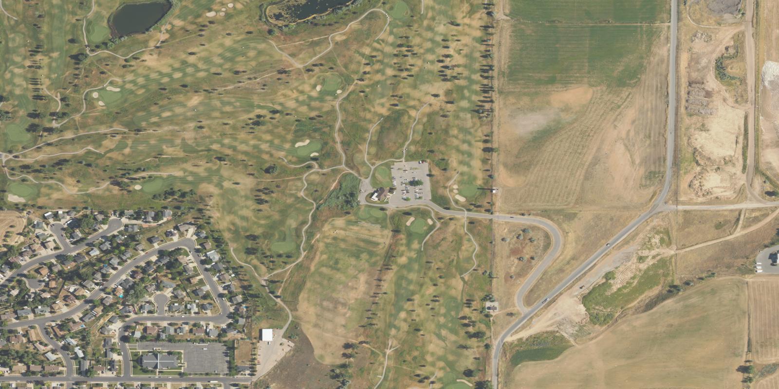 Satellite view of Sun Hills Golf Course