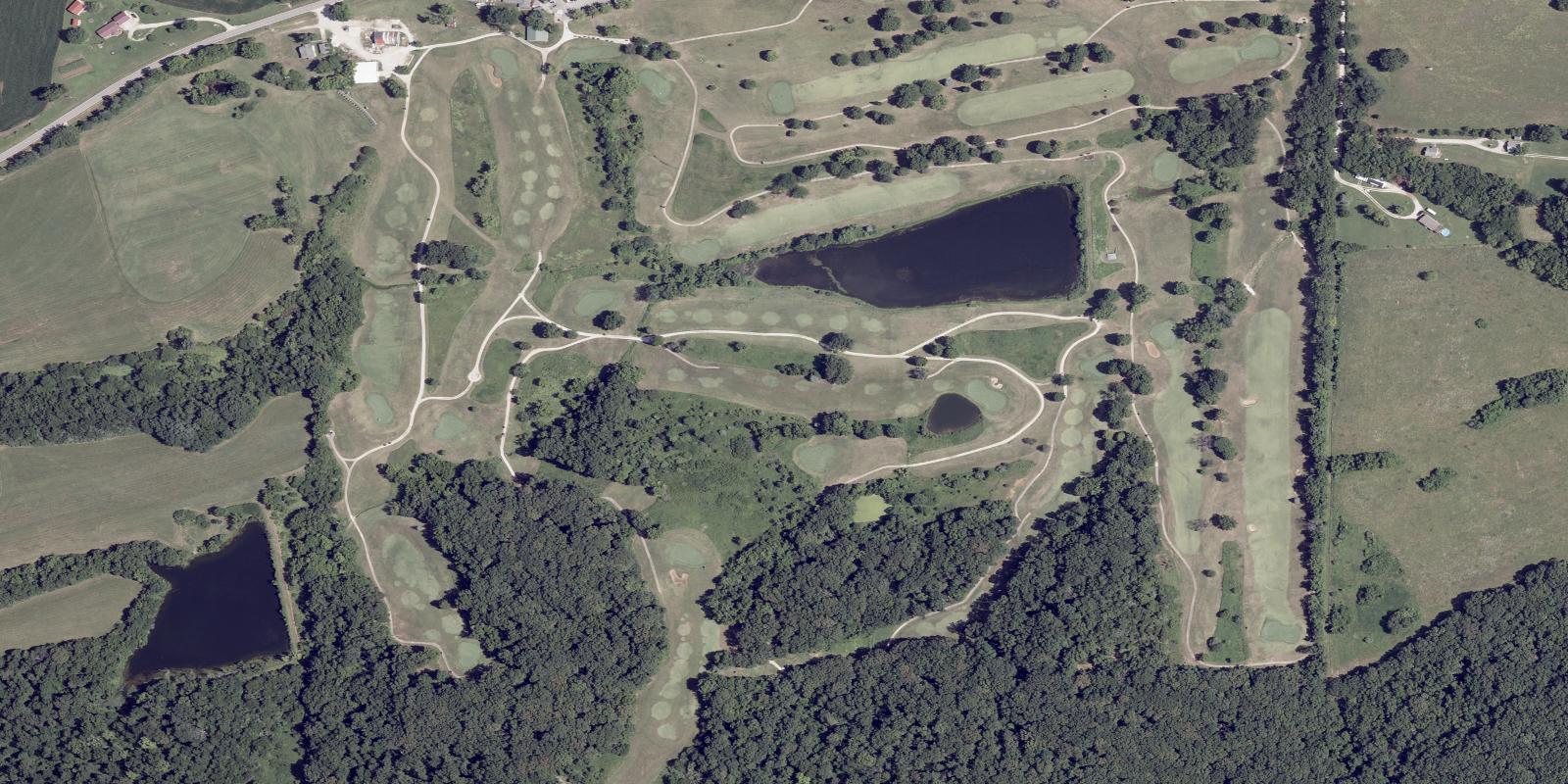 Satellite view of Sun Valley Golf Course