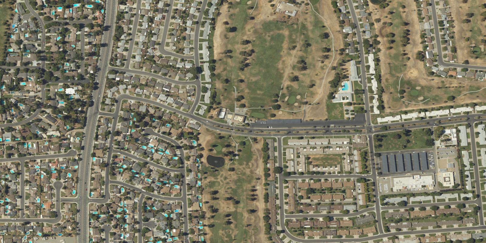 Satellite view of Sundale Country Club
