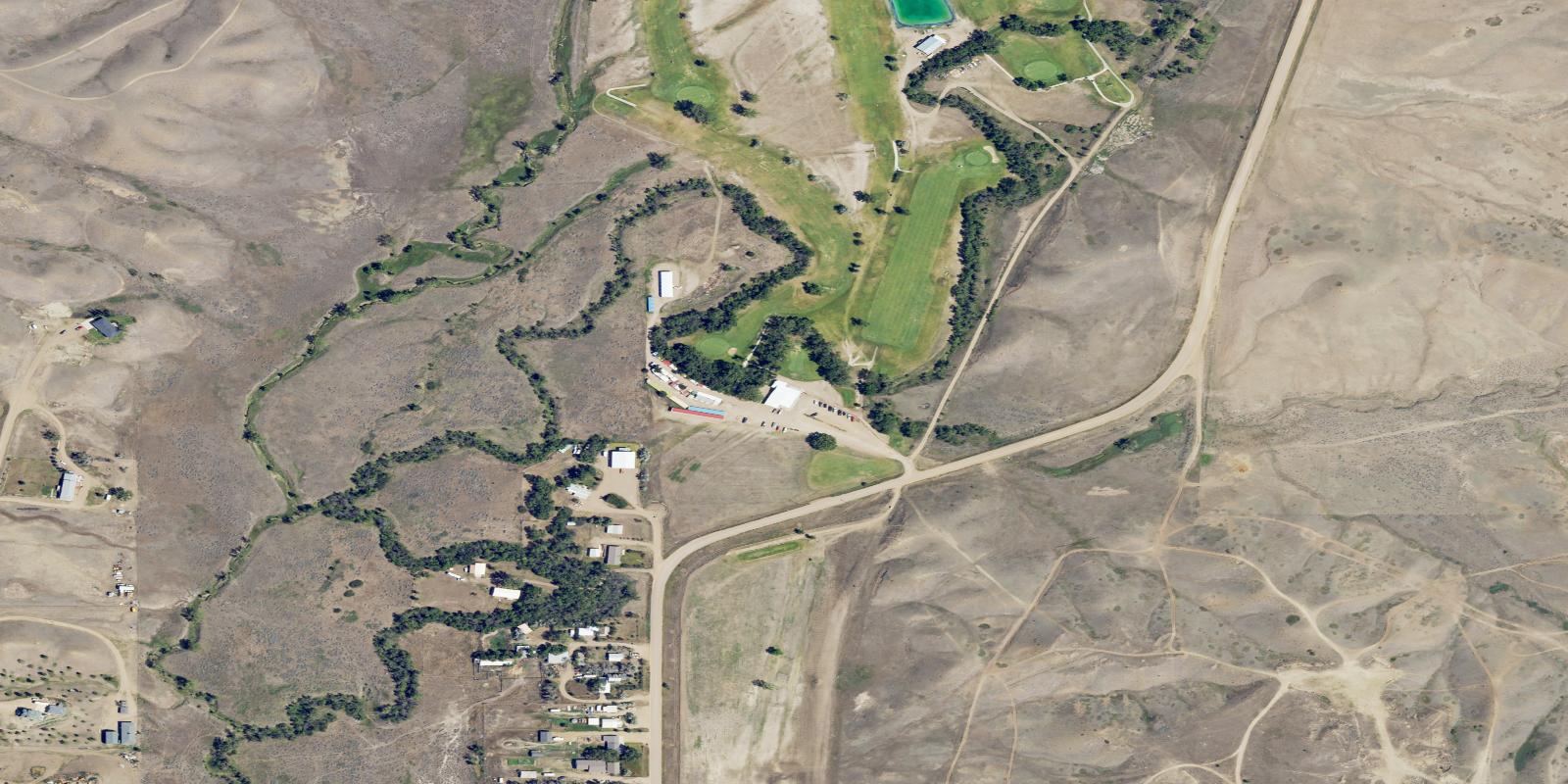 Satellite view of Sunnyside Golf Course