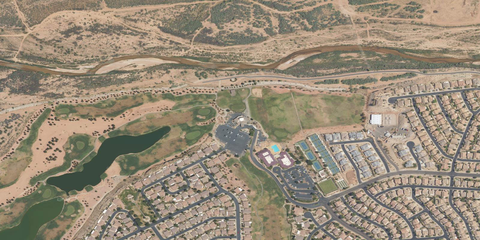 Satellite view of Sunriver Golf Club