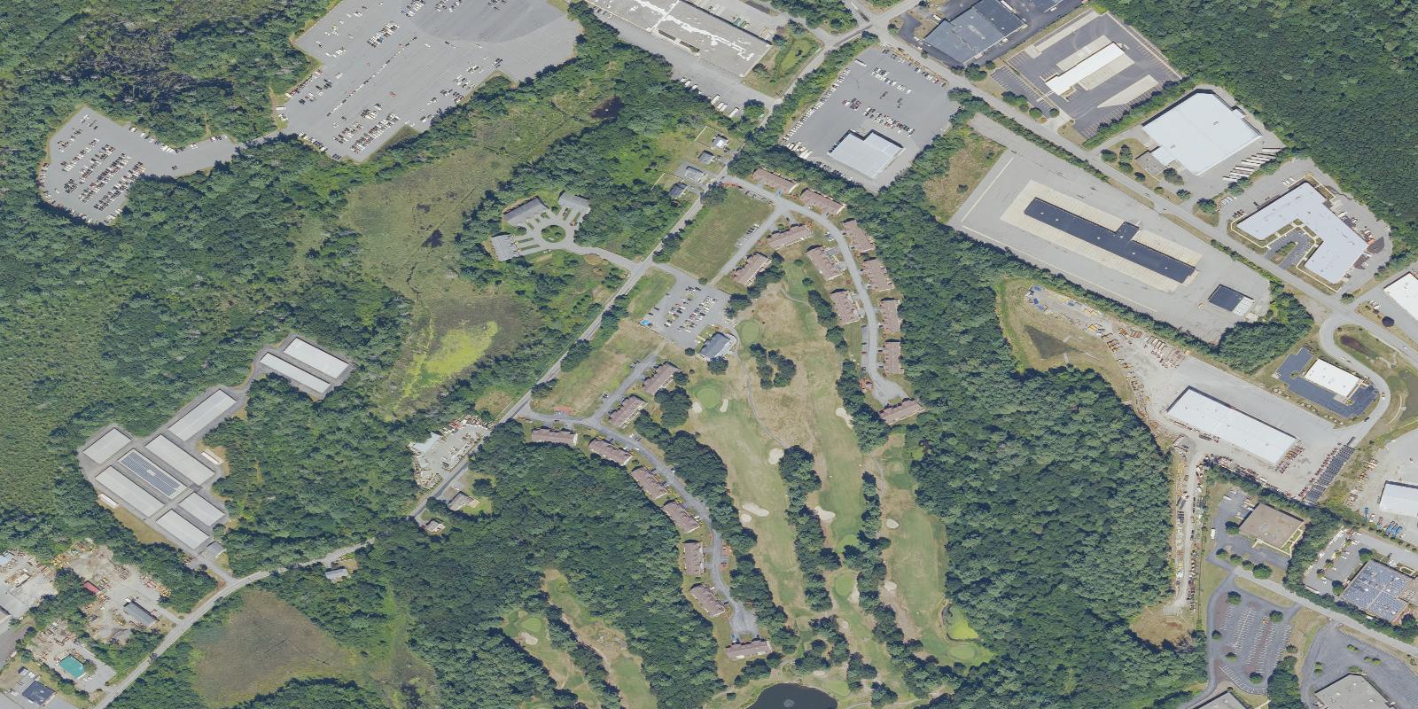 Satellite view of Swanson Meadows Golf Course
