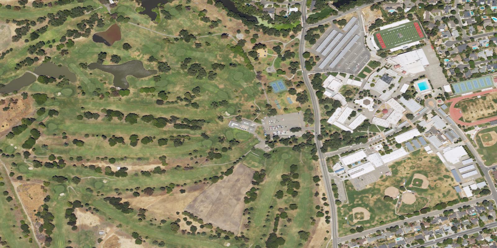Satellite view of Swenson Park - Magnolia Course