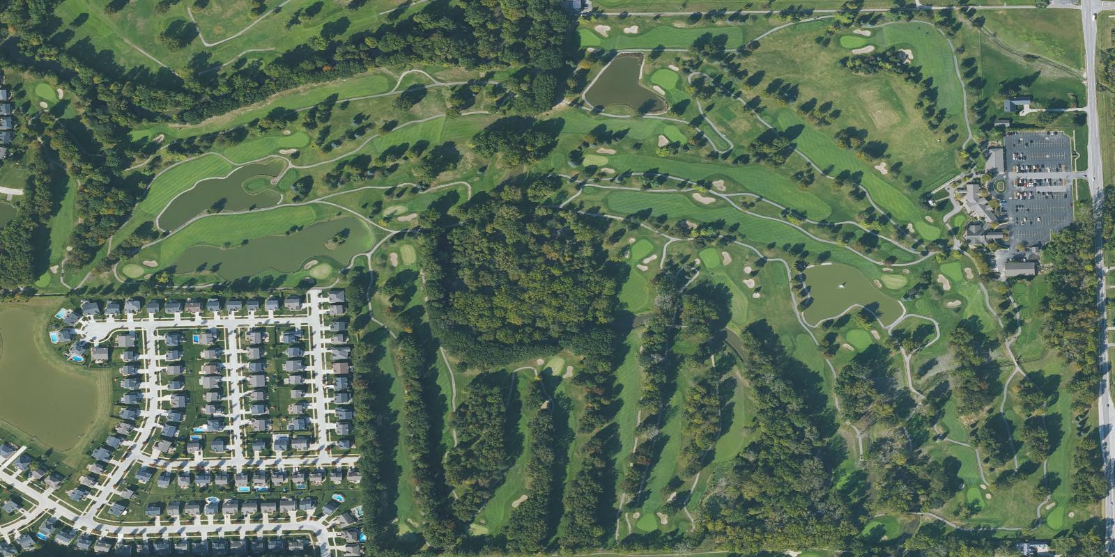 Satellite view of Sycamore Hills Golf Club