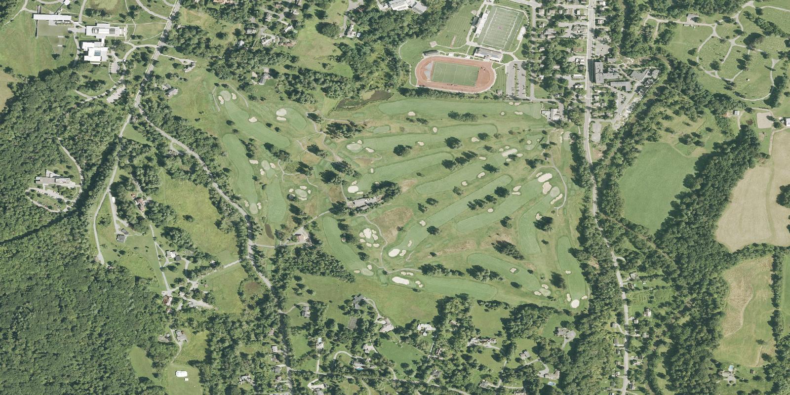 Satellite view of Taconic Golf Club
