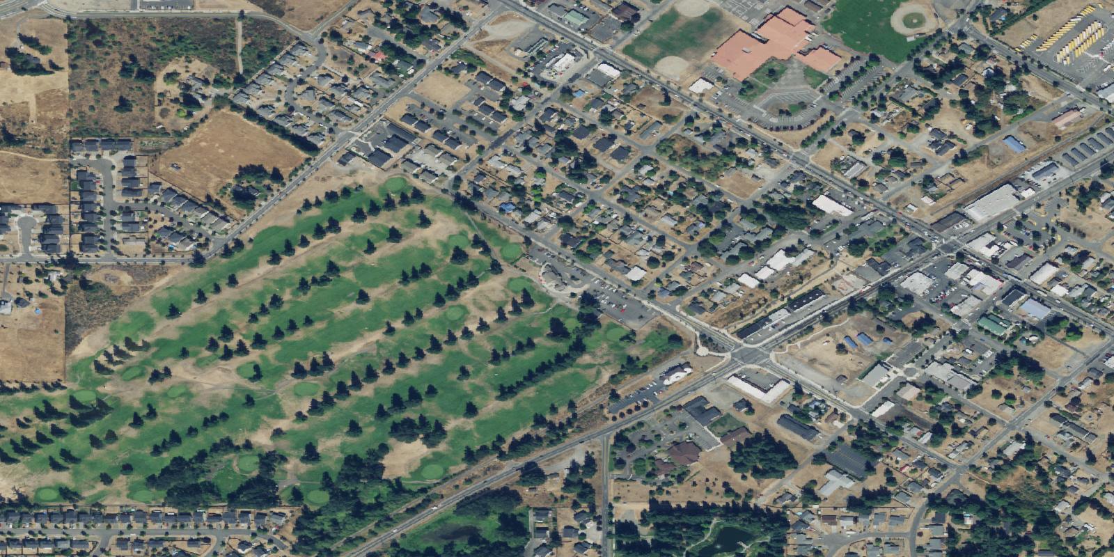 Satellite view of Tahoma Valley Golf & Country Club