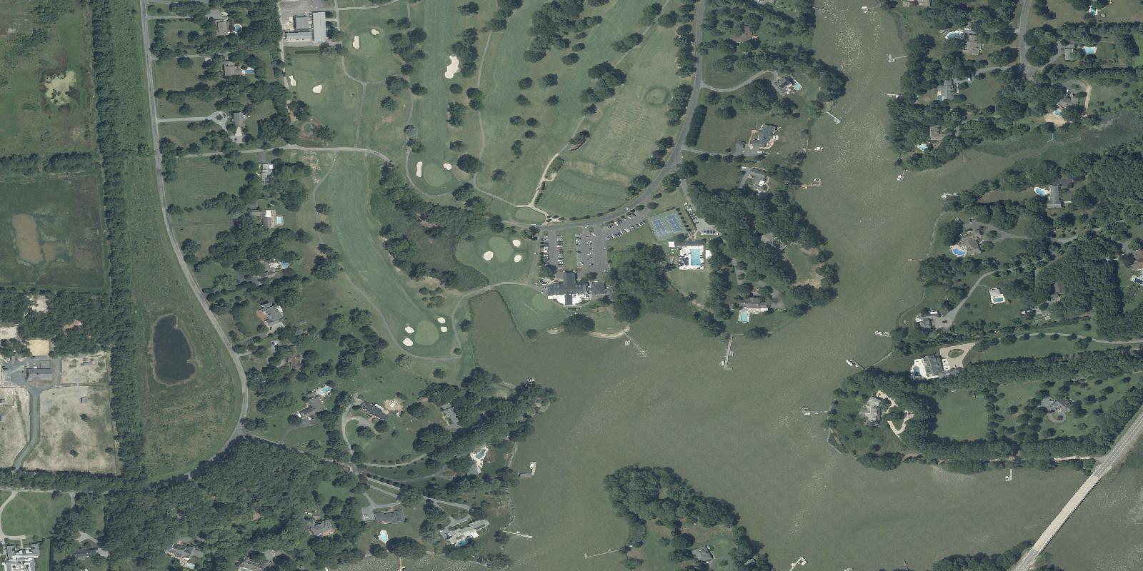 Satellite view of Talbot Country Club