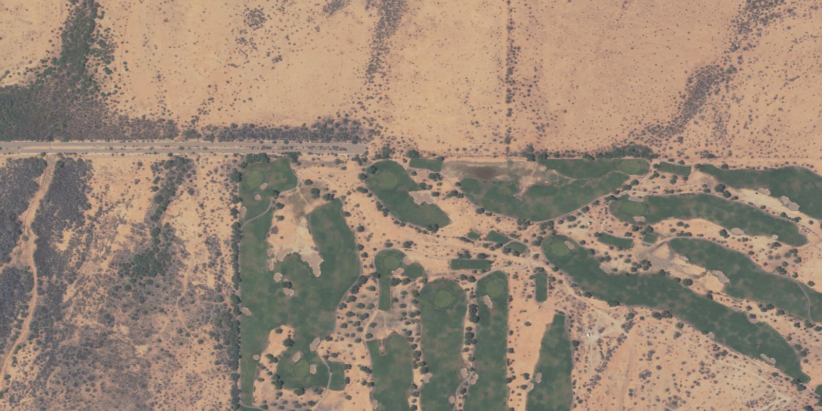 Satellite view of Talking Stick Golf Club Oodham Course
