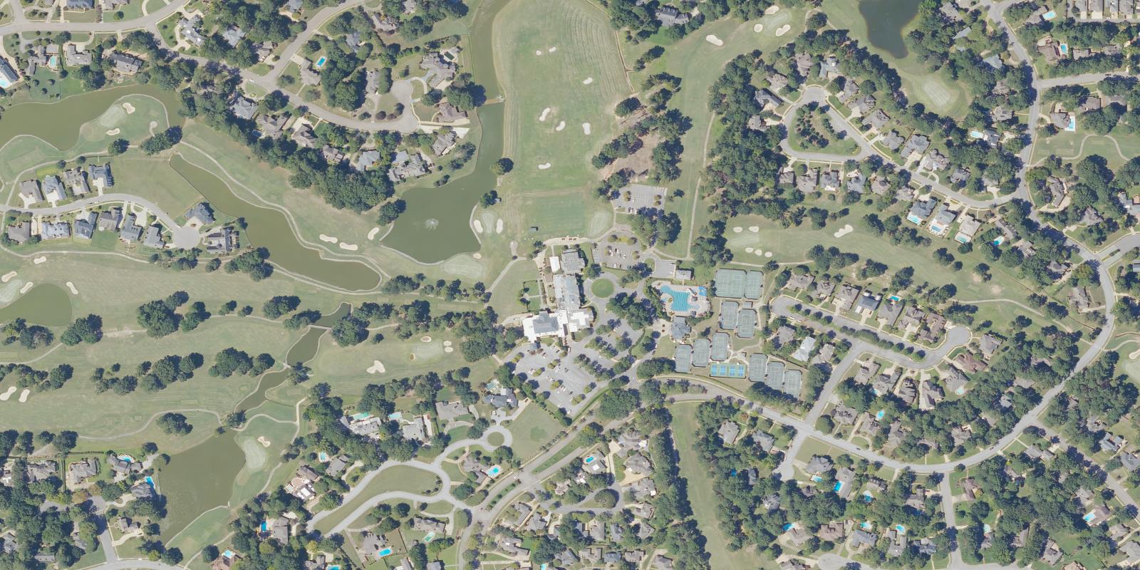 Satellite view of Tallapoosa Lakes Golf Course