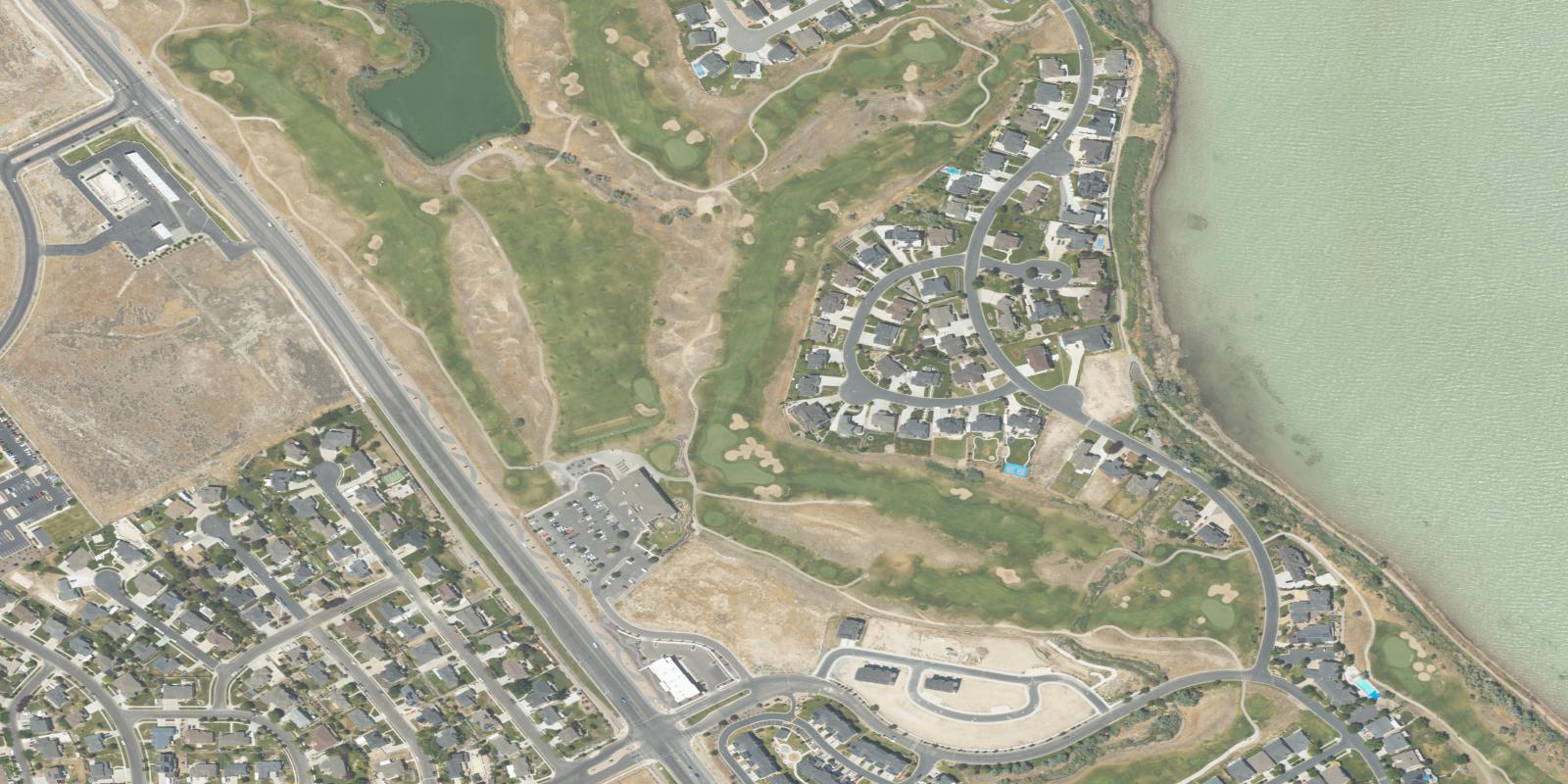 Satellite view of Talons Cove