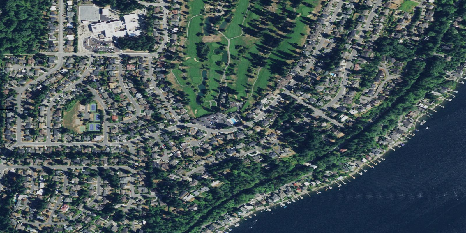 Satellite view of Tam O Shanter Golf & Country Club