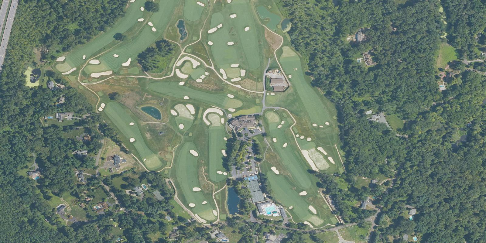 Satellite view of Tamarack Country Club