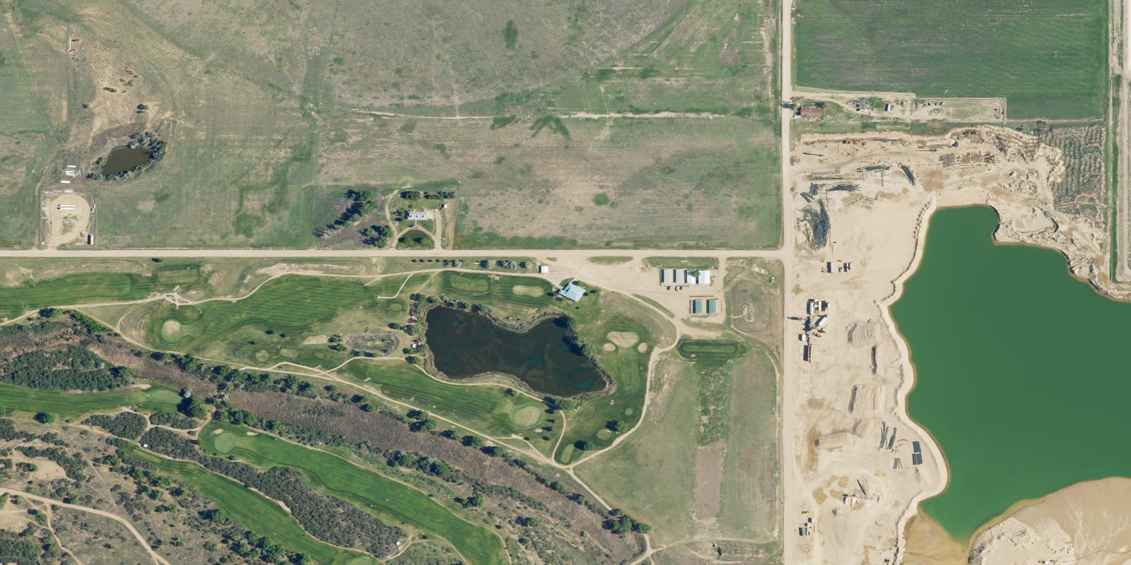 Satellite view of Tamarisk Golf Course