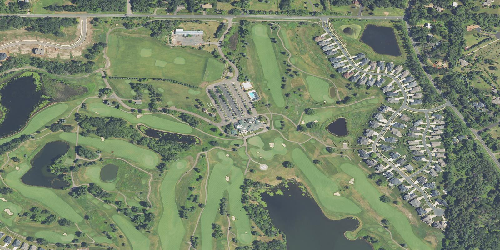 Satellite view of Tartan Park Golf Course
