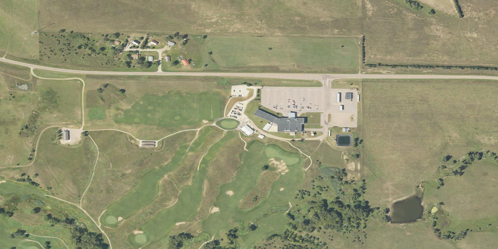 Satellite view of Tatanka Golf Club at Featherhill