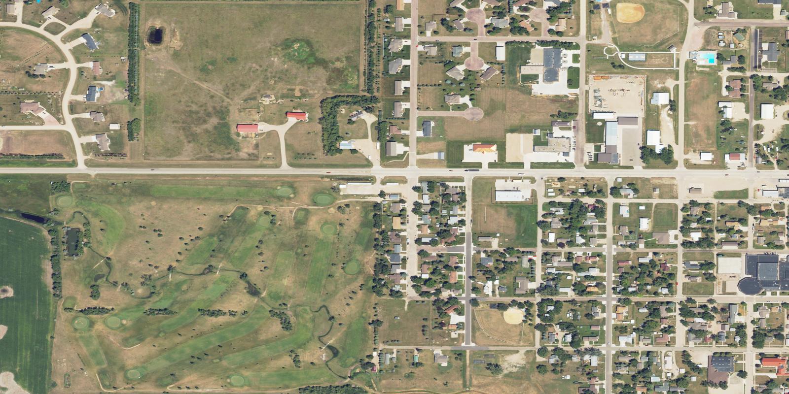 Satellite view of Taylor Memorial Golf Course