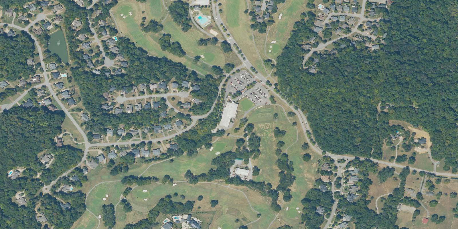 Satellite view of Temple Hills Club