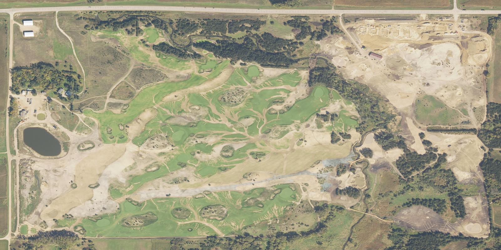 Satellite view of Tepetonka Golf Club
