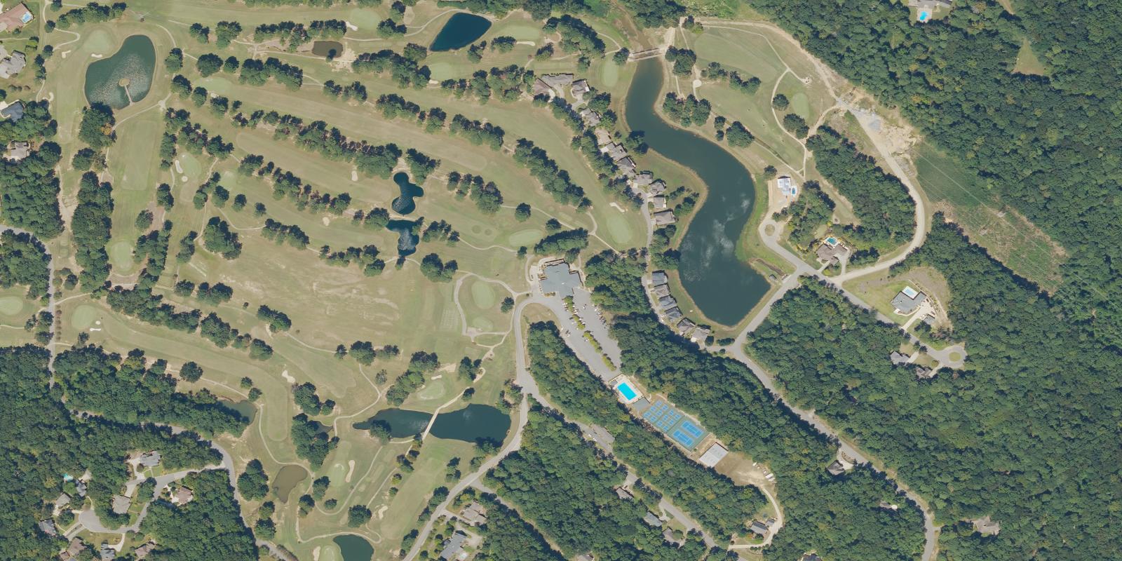 Satellite view of Terri Pines Country Club