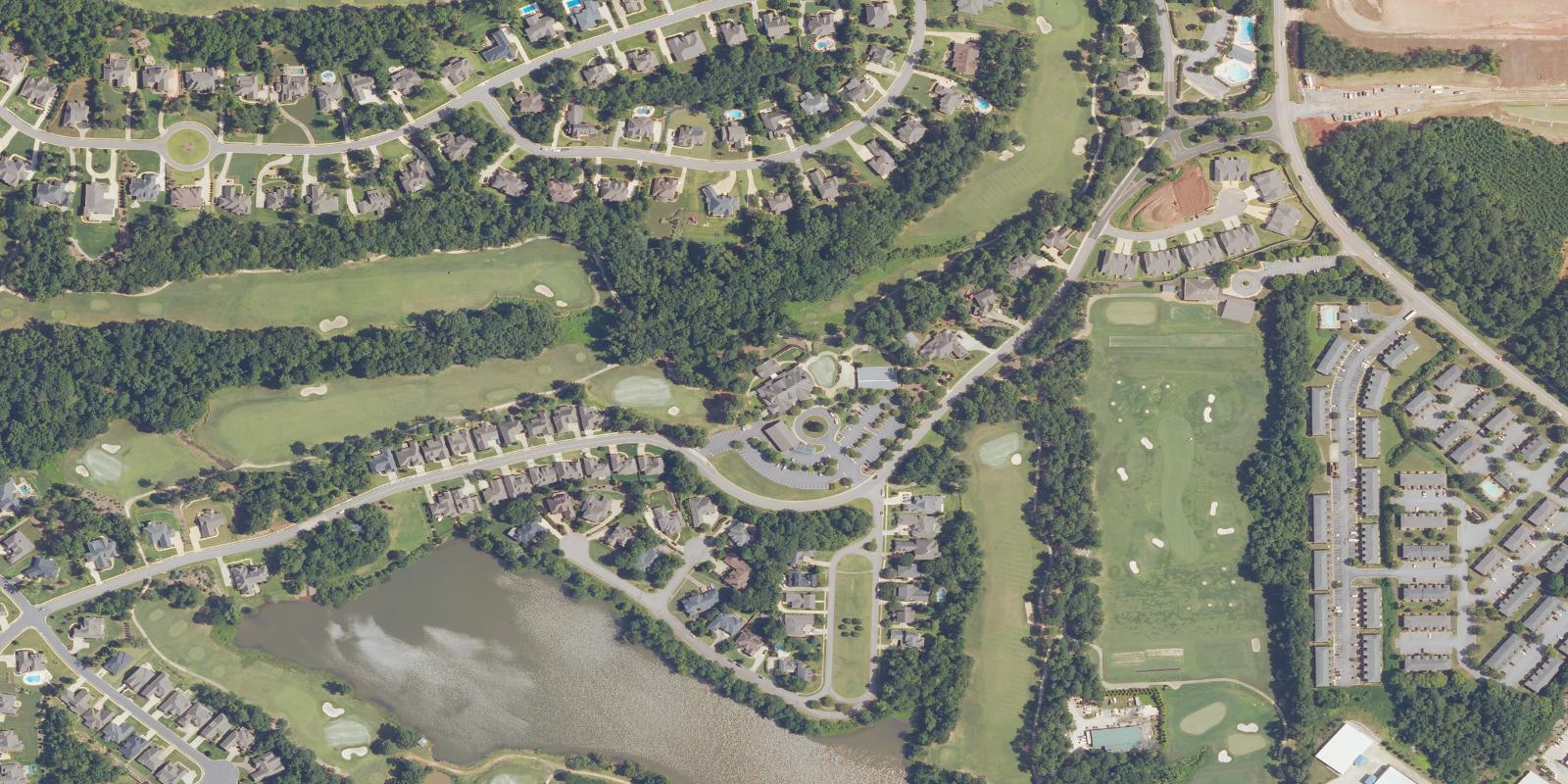 Satellite view of The Auburn University Club
