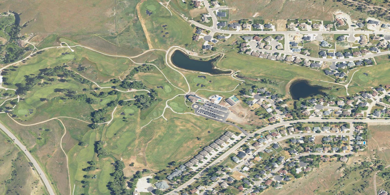Satellite view of The Briarwood