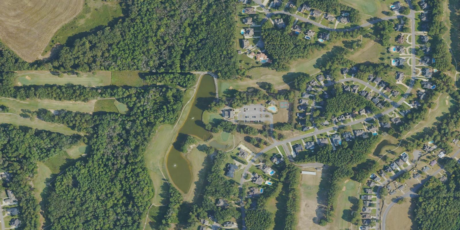 Satellite view of The Bridges at Tartan Pines