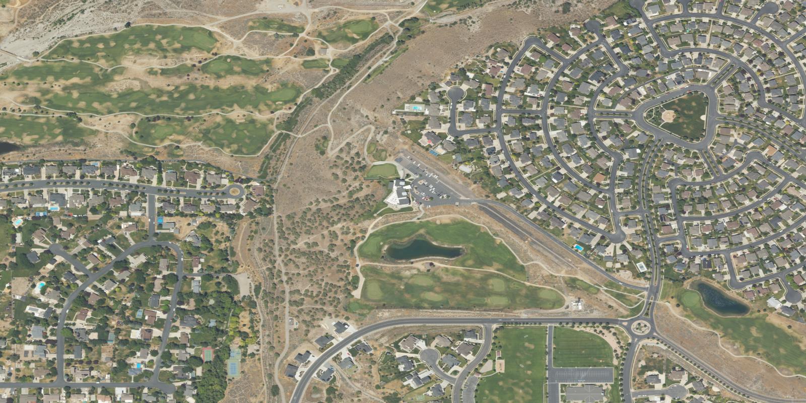 Satellite view of The Cedar Hills Golf Club