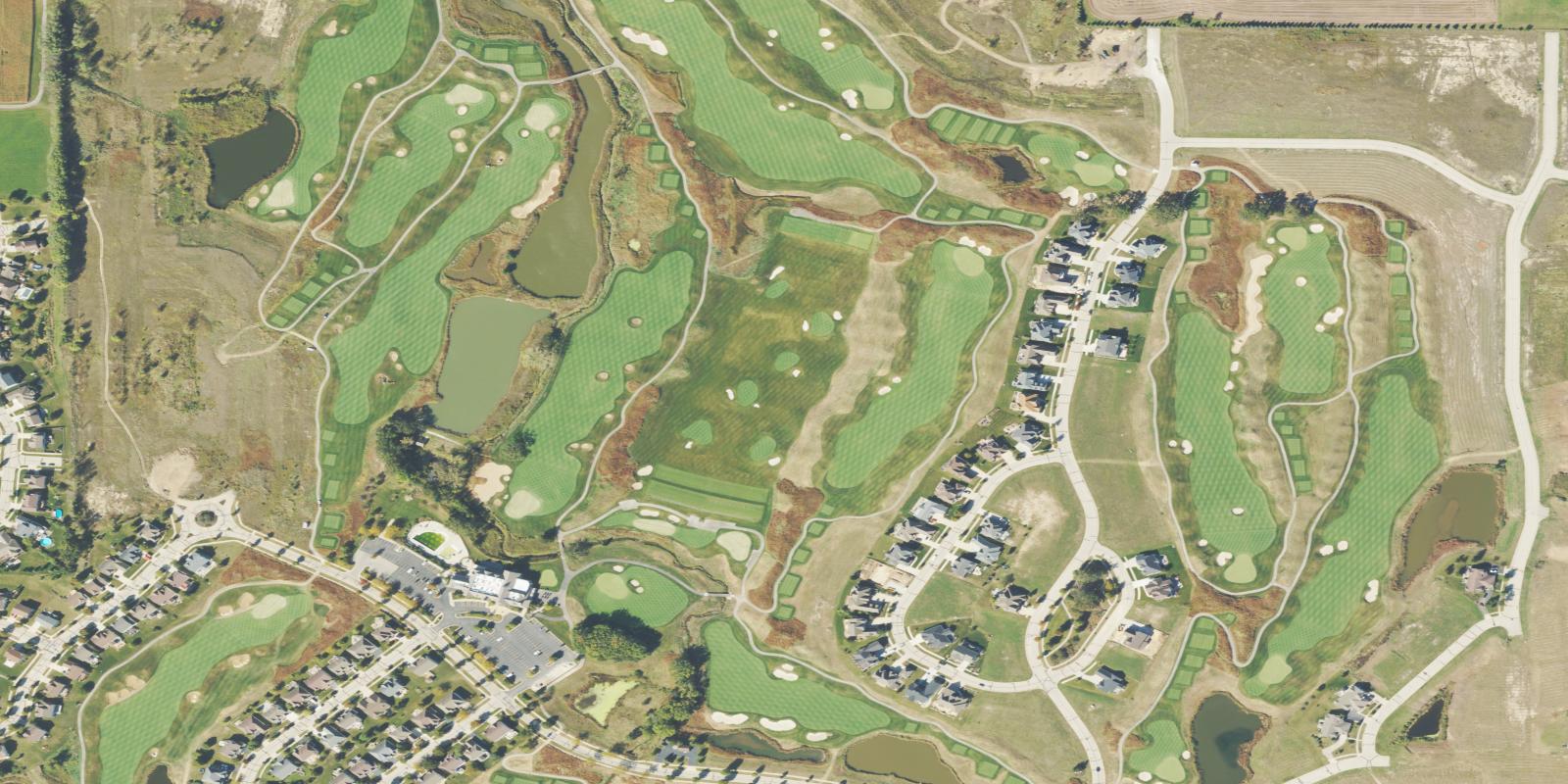 Satellite view of The Club at Strawberry Creek