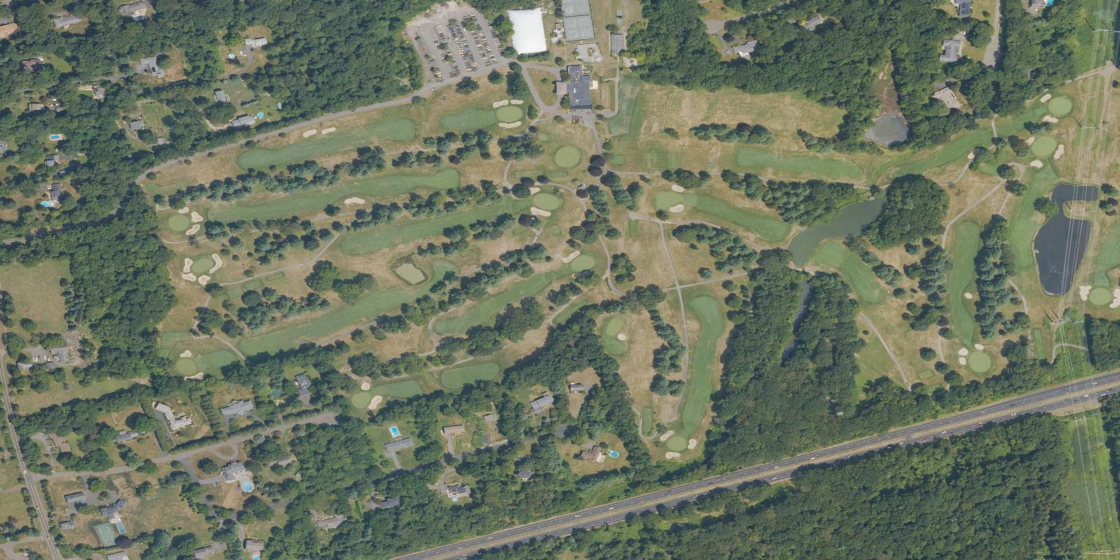 Satellite view of The Country Club of Woodbridge