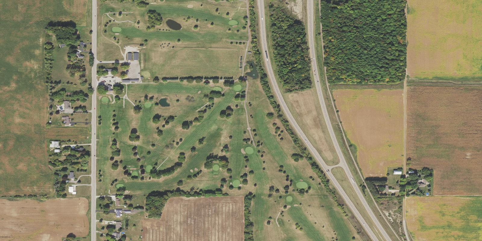 Satellite view of The Fields Golf Course