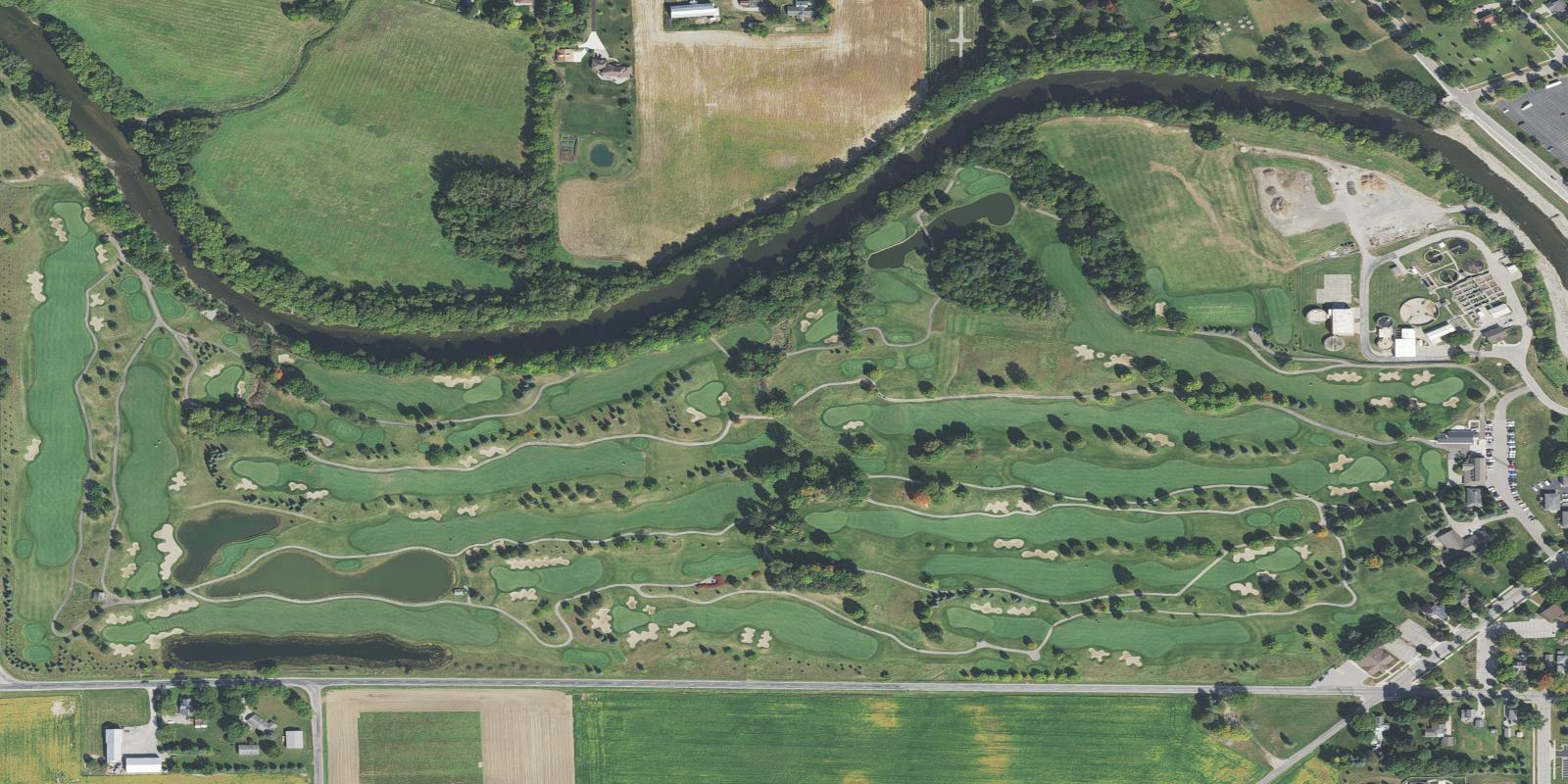 Satellite view of The Fortress Golf Course