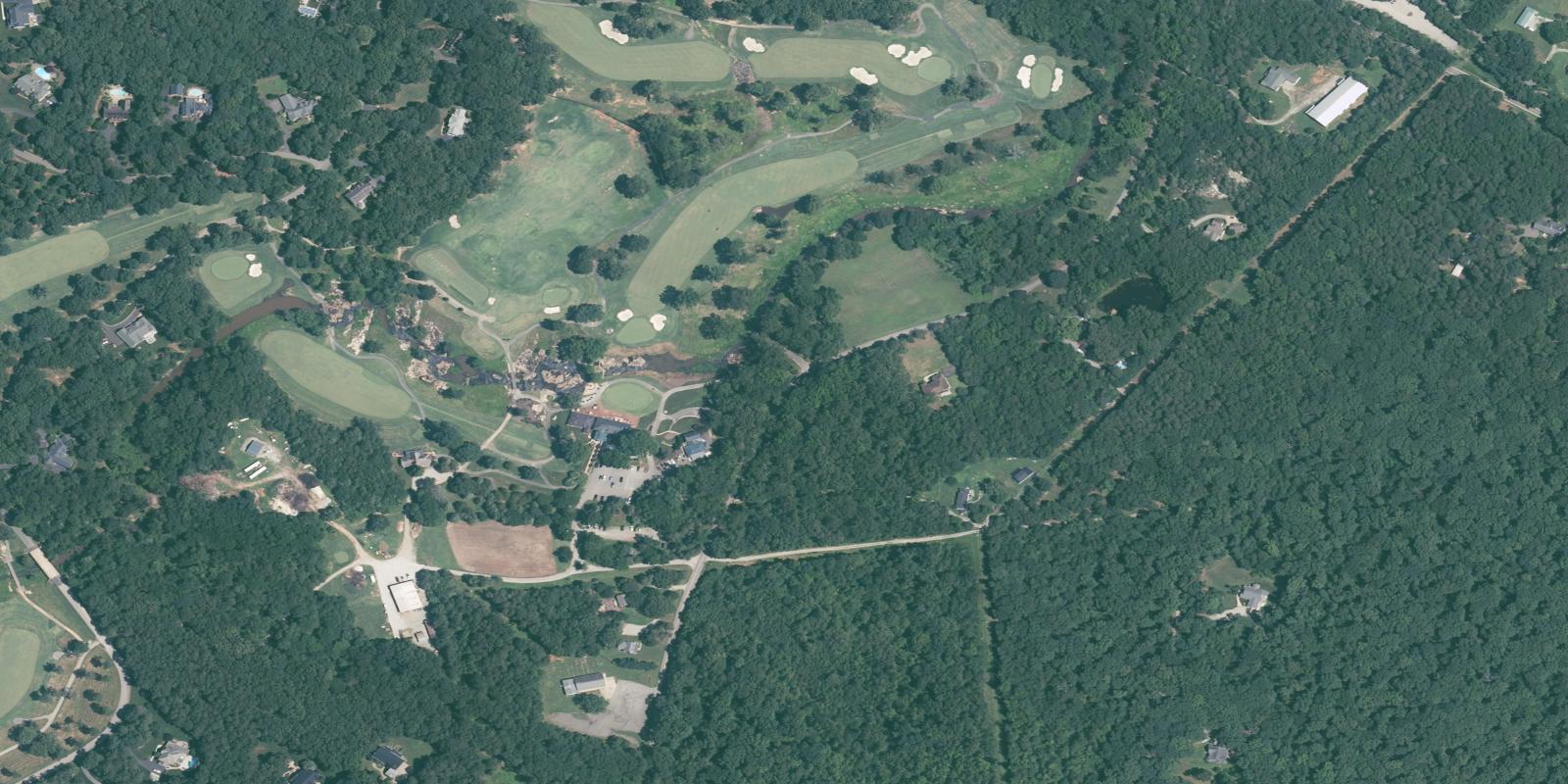Satellite view of The Foundry Golf Club