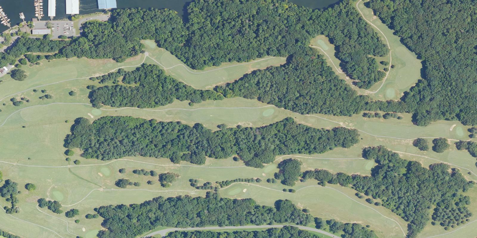 Satellite view of The General Golf Course