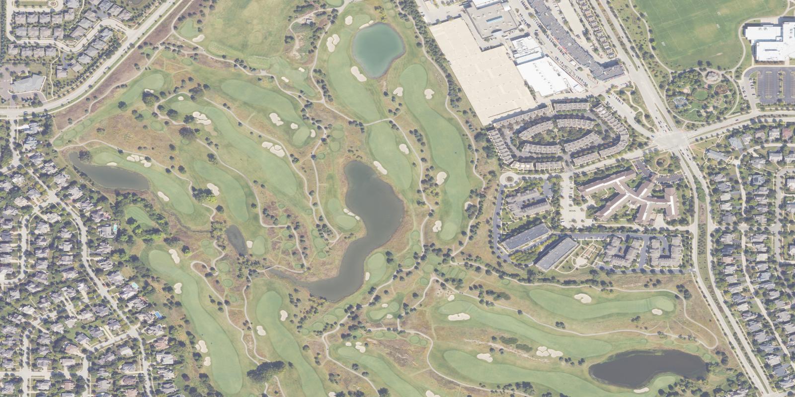 Satellite view of The Glen Club