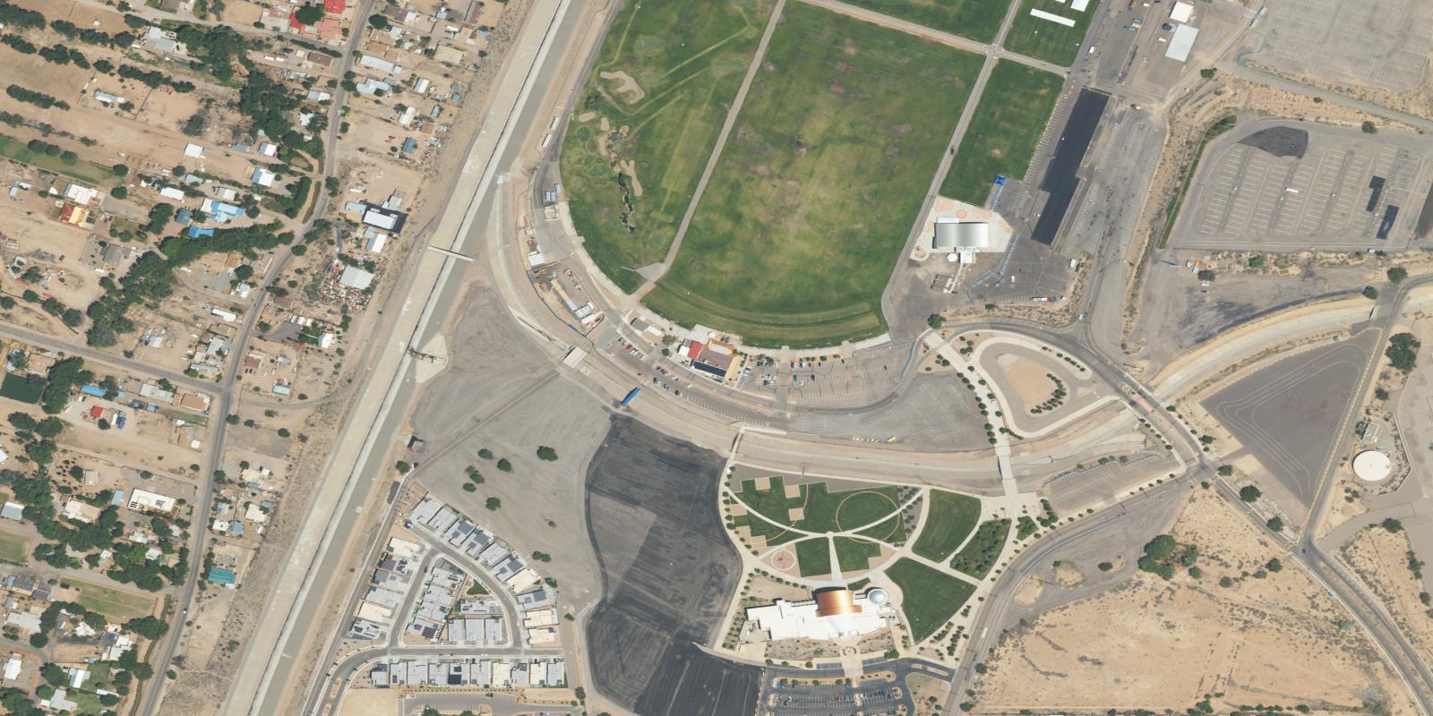 Satellite view of The Golf Center At Balloon Fiesta Park