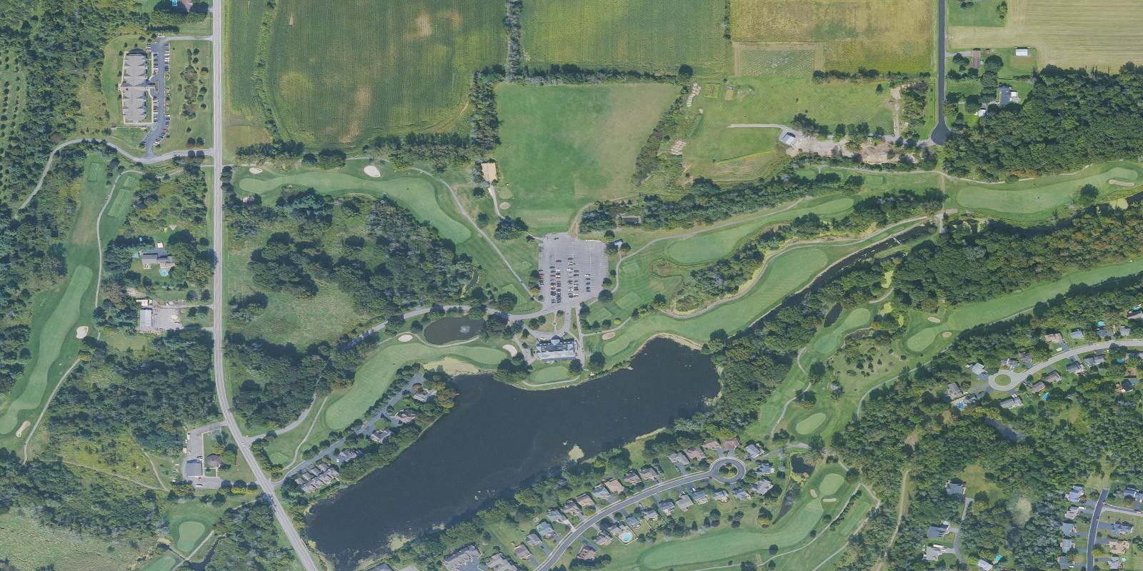 Satellite view of The Golf Club At Blue Heron Hills