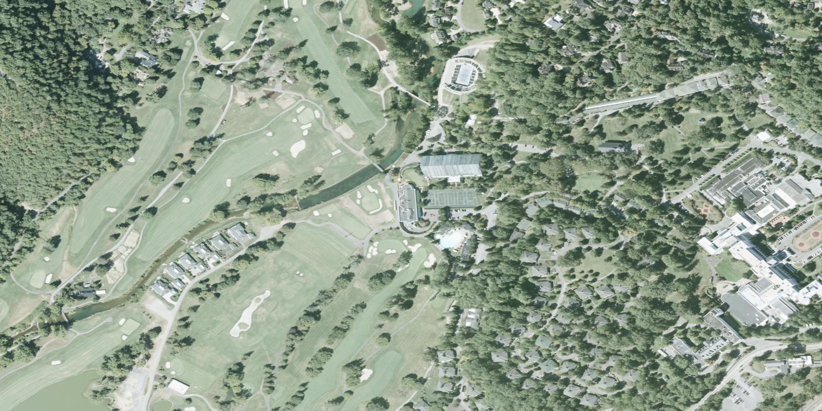 Satellite view of The Greenbrier – The Greenbrier Course