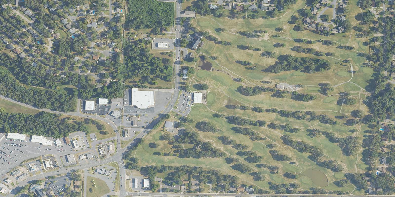 Satellite view of The Greens at North Hills